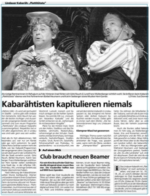 LZ Artikel - übrigens eine gute Zeitung ;-)